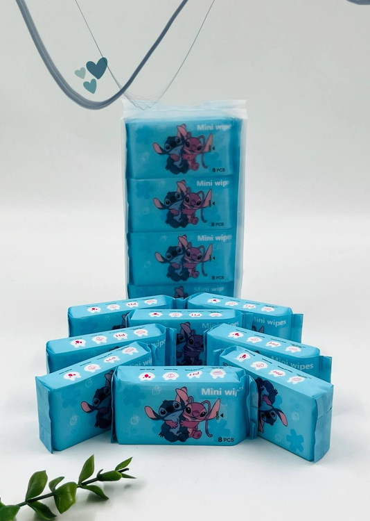 دستمال مرطوب جیبی فانتزی