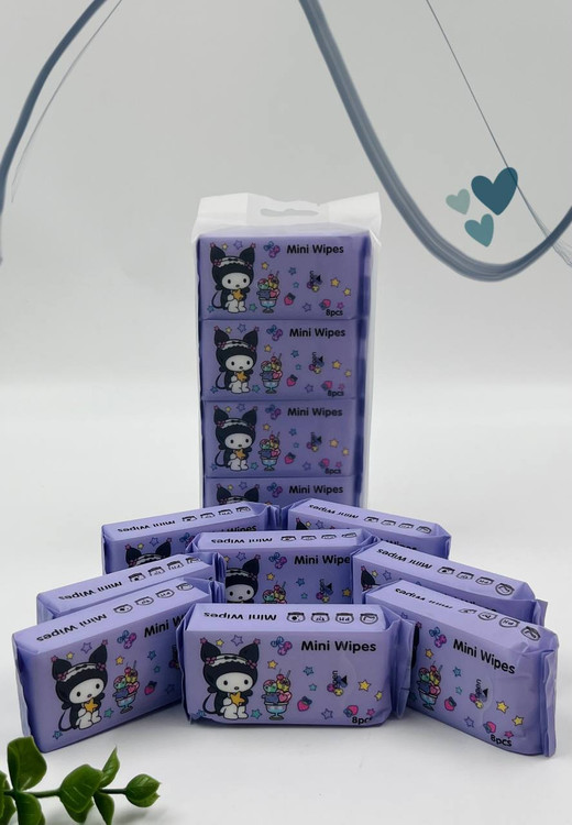 دستمال مرطوب جیبی فانتزی