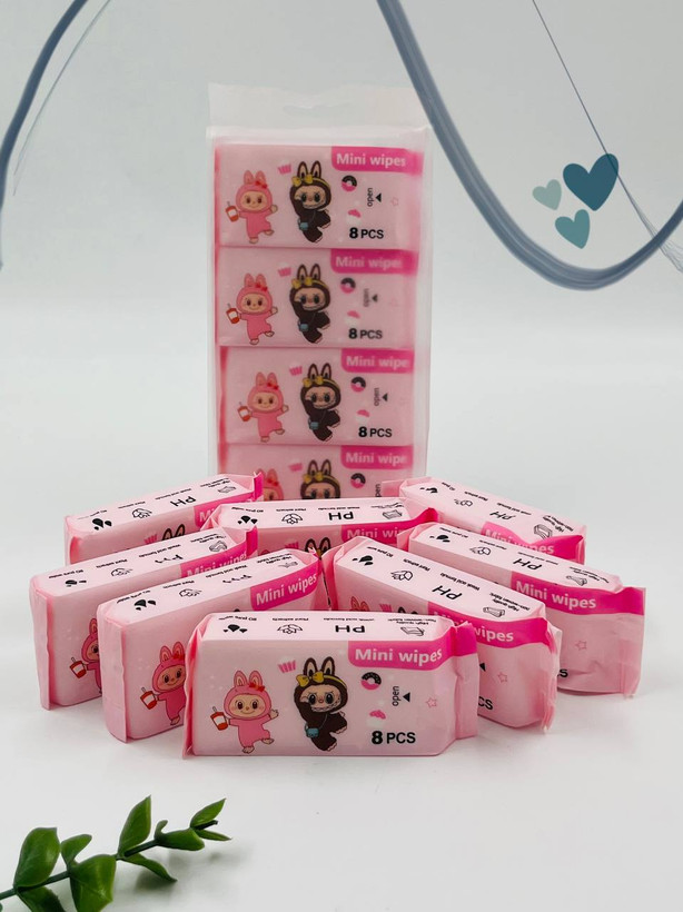 دستمال مرطوب جیبی فانتزی