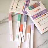 هایلایتر مکعبی پاستیلی شش رنگ