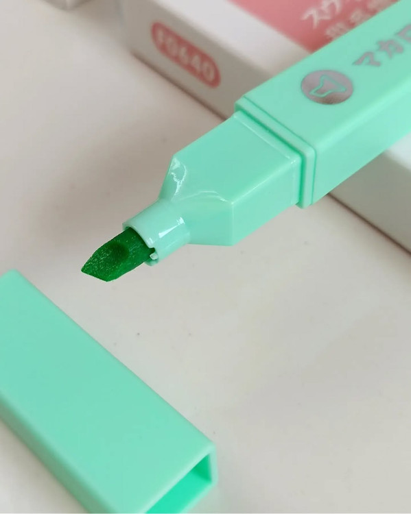 هایلایتر پاستیلی مکعبی ۶رنگ