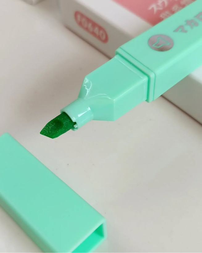 هایلایتر پاستیلی مکعبی ۶رنگ