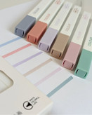 هایلایتر پاستیلی مکعبی ۶رنگ