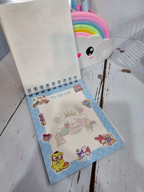 دفتر استیکری کرومی و ملودی و استیج