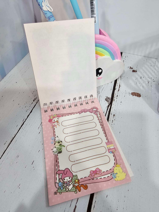 دفتر استیکری کرومی و ملودی و استیج