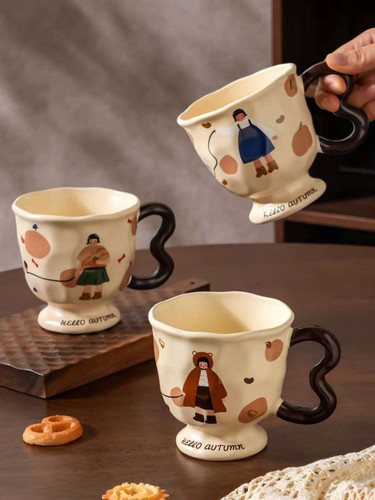 ماگ سرامیکی طرح دختر