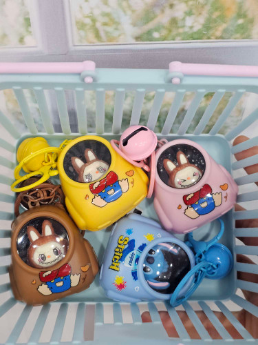 جاسویچی فلزی طرح لبوبو چراغدار