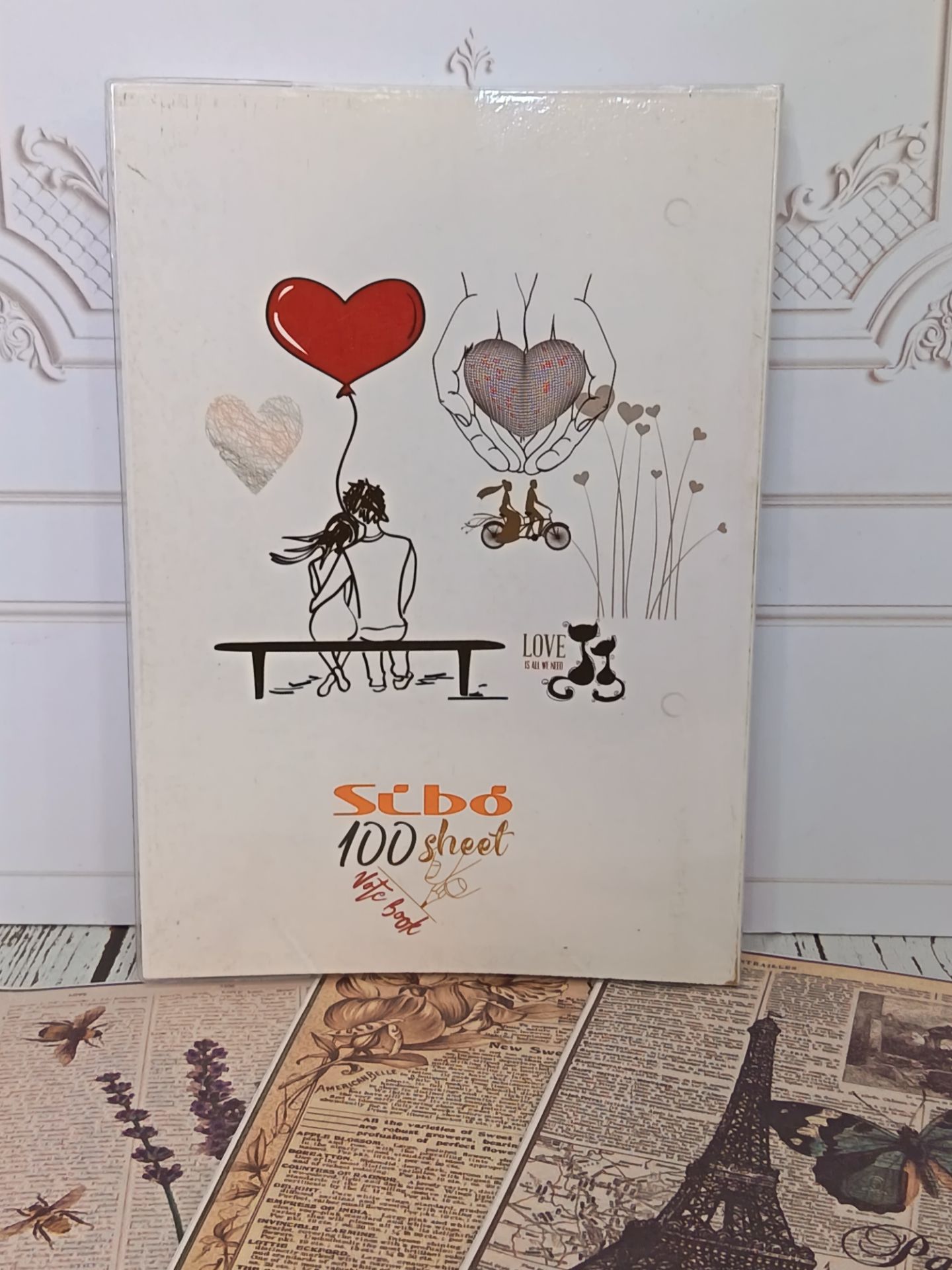 دفتر ۱۰۰ برگ ته چسب مجلد سیبو