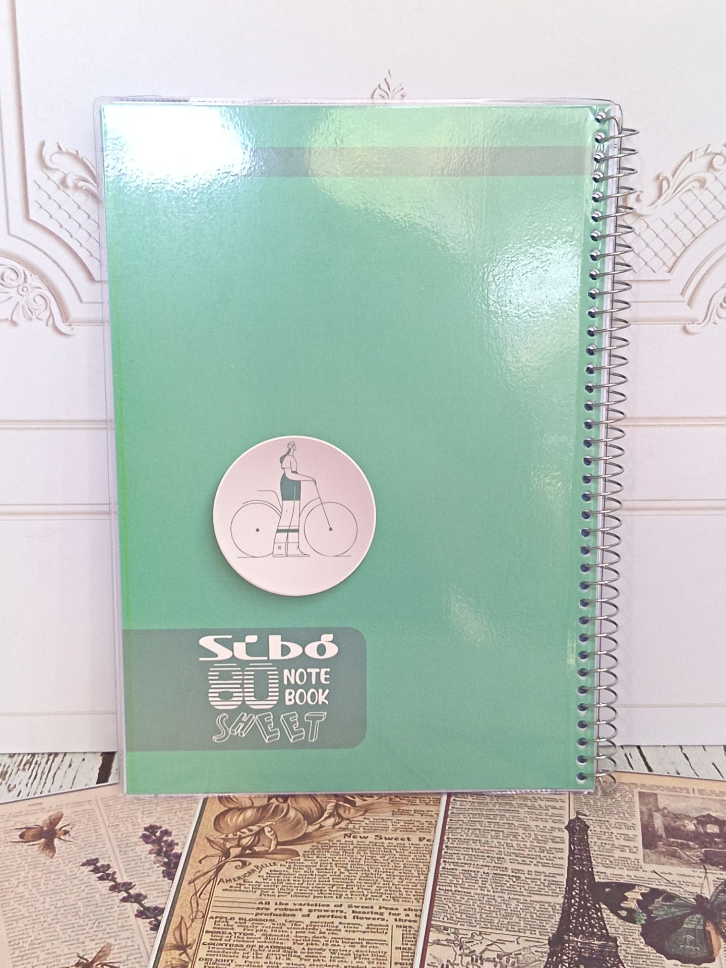 دفتر مشق ۸۰ برگ سیمی  مجلد تک رنگ